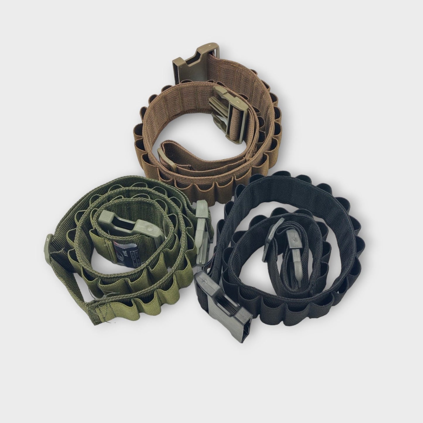 12 BORE CARTRIDGES HOLDING BELT – 25 ROUND CAPACITY