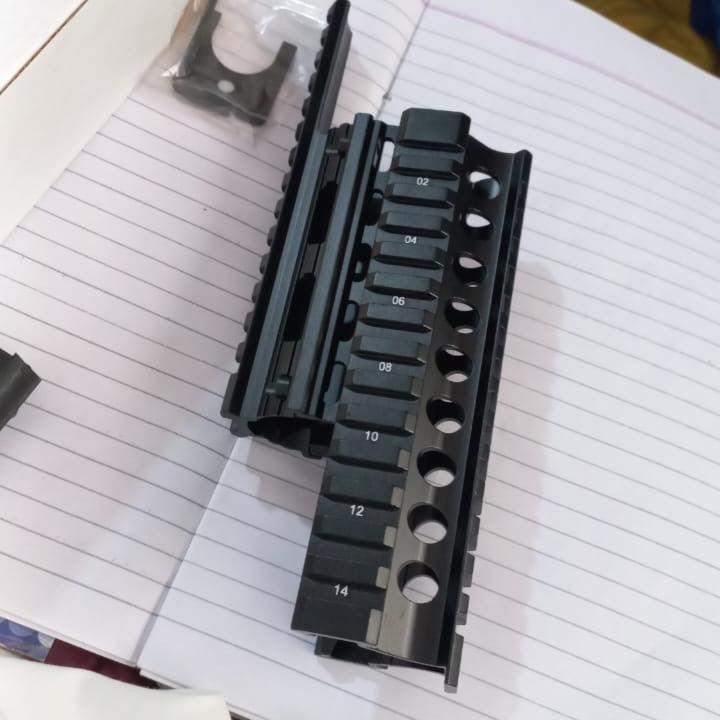 UTG aluminium handguard quad rail system for AK SMG