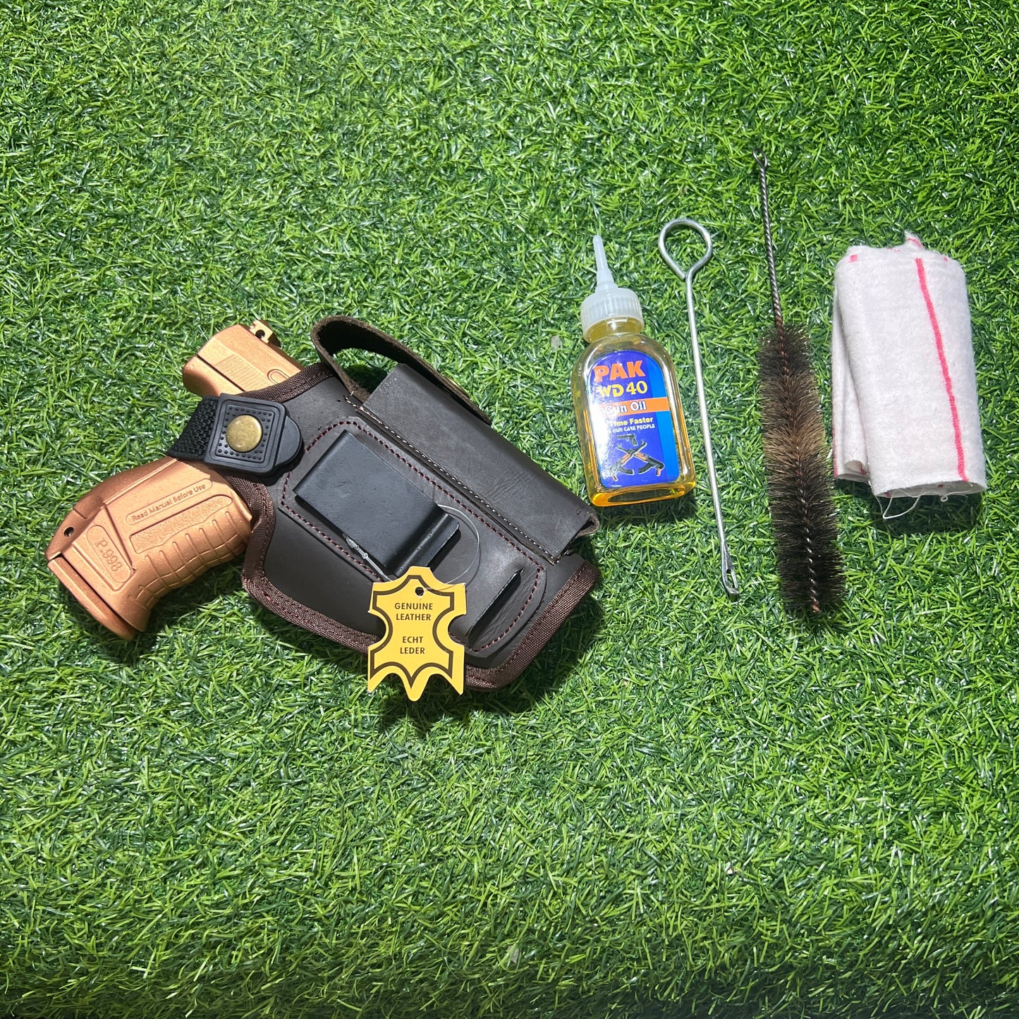 Universal Inside and outside holster with free cleaning kit