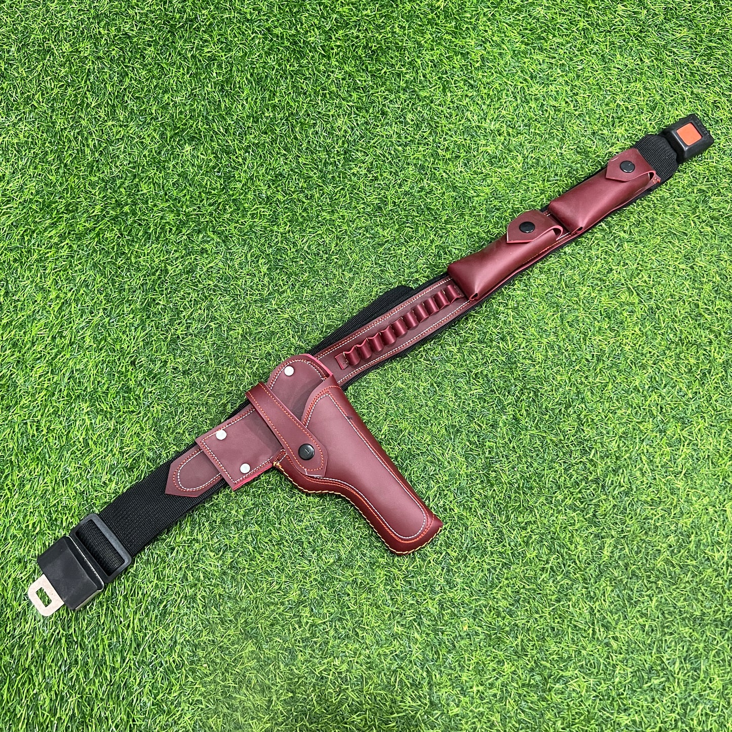 Belly holster for 7 shot 30 bore Pistol