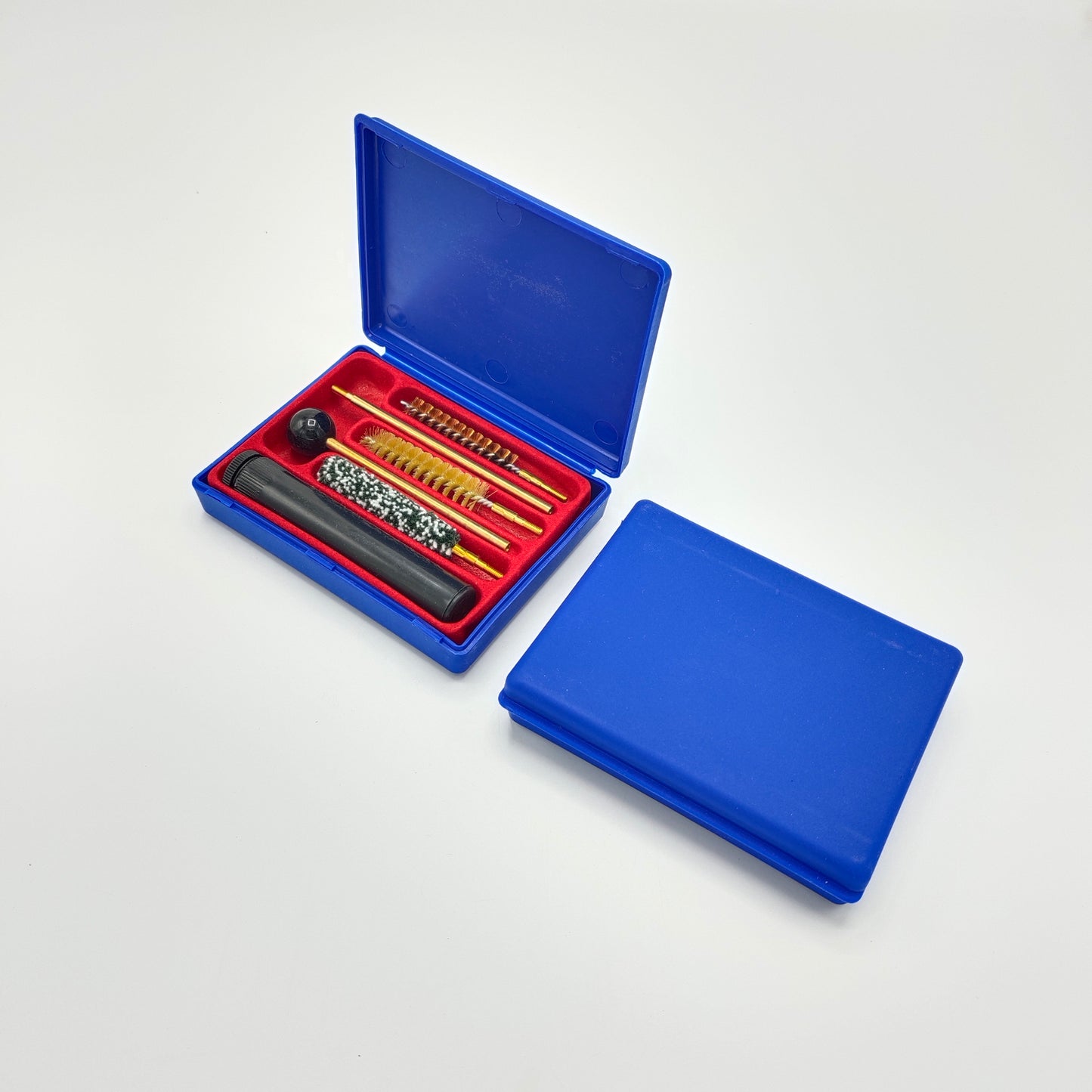 PISTOL CLEANING KIT FOR 9MM PISTOLS WITH BRASS AND COTTON BRUSHES