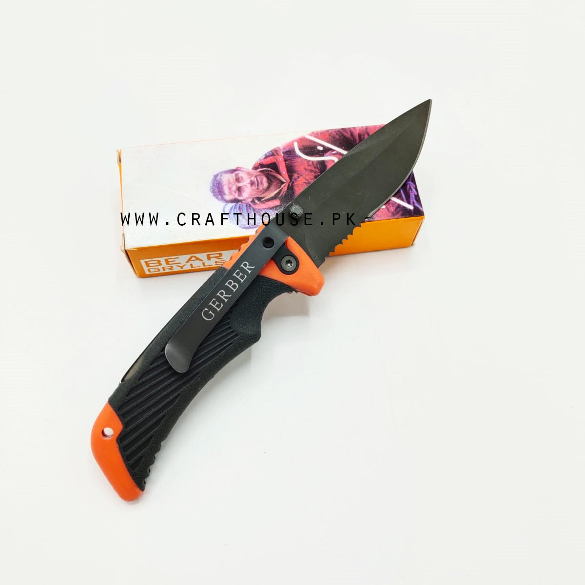 Gerber Bear Grylls Folding Knife Hunting Pocket Knife