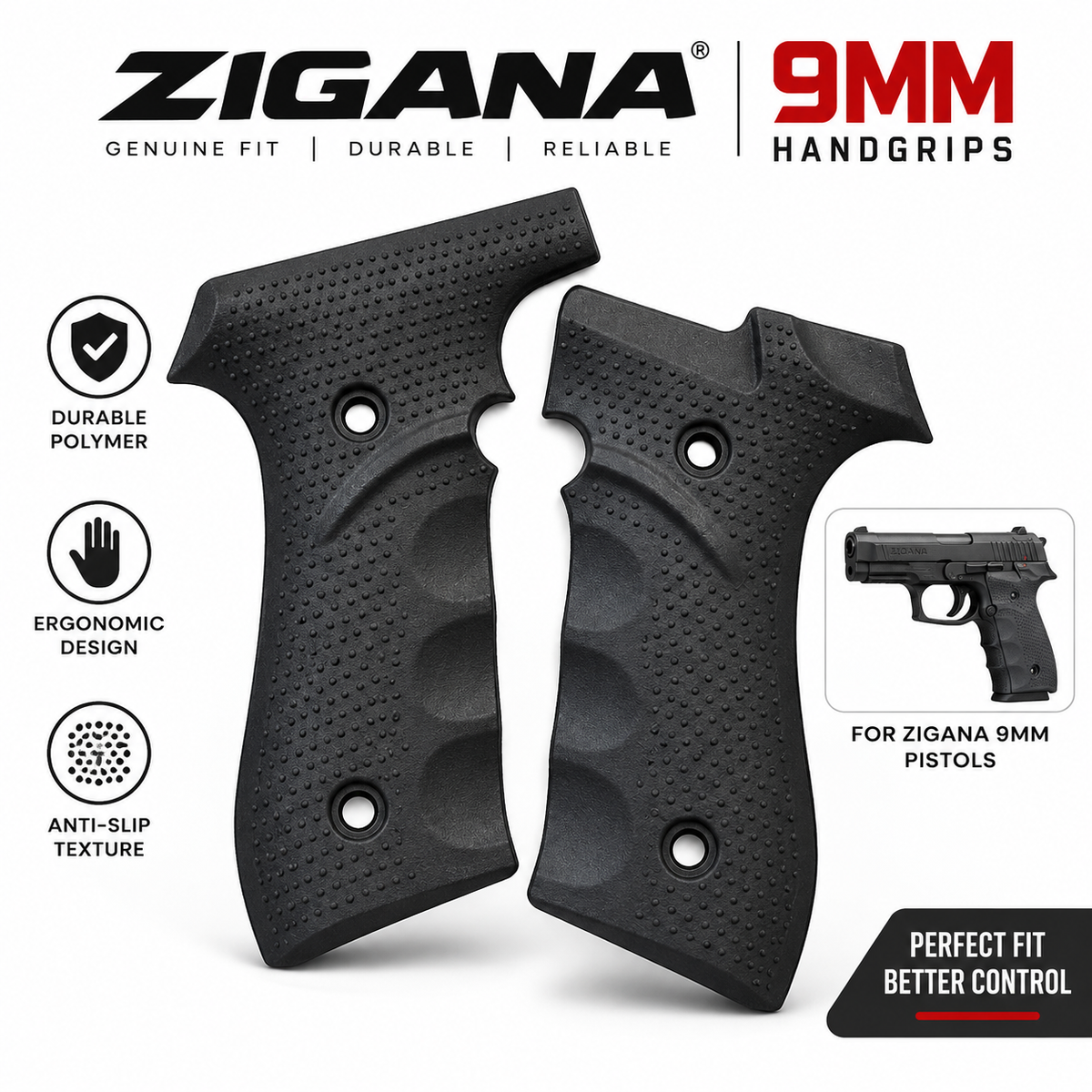 Zigana 9mm Handgrips pakmade