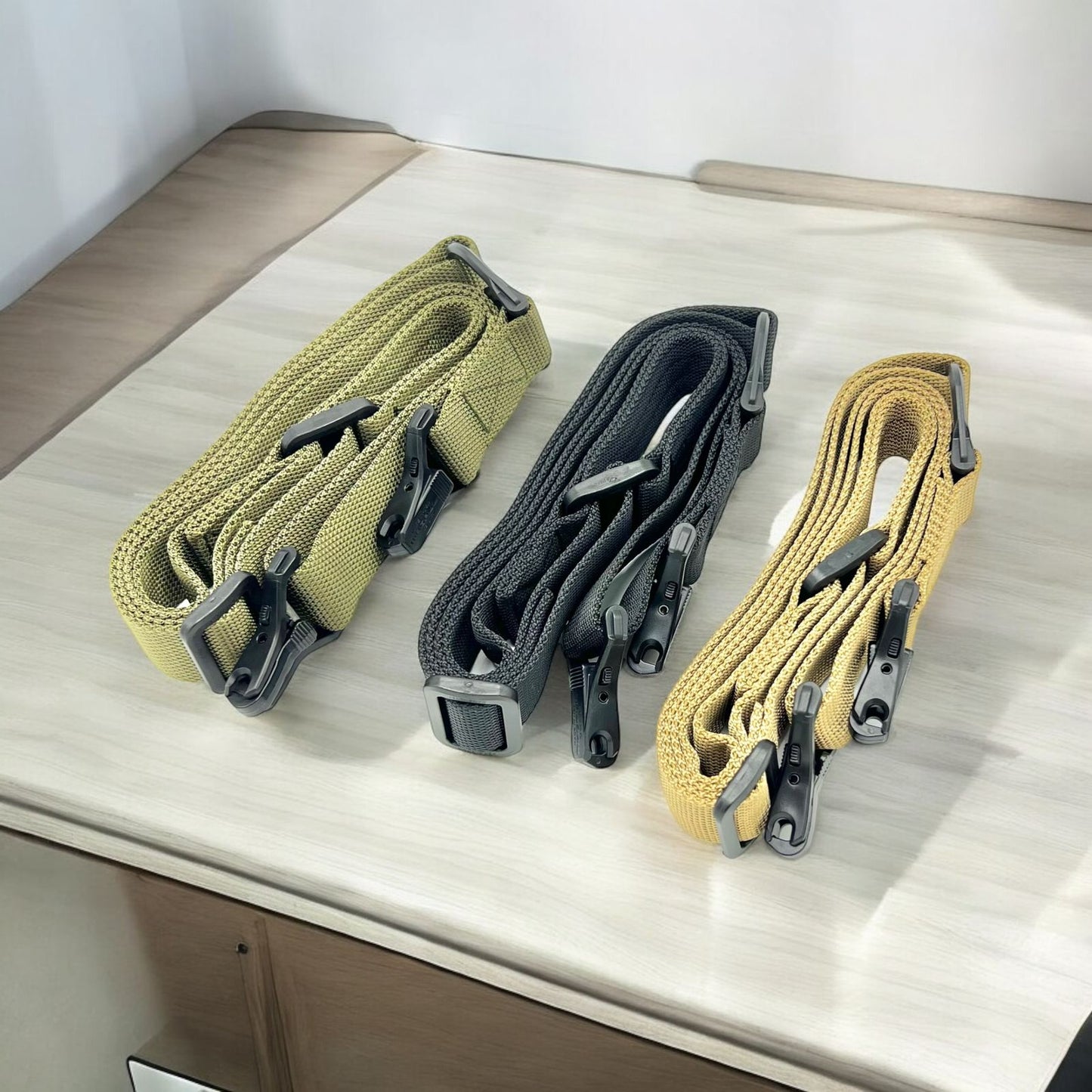 Imported Multi-Mission Slings for M4, M16, and AK-47 Rifles – Black, Green, Tan