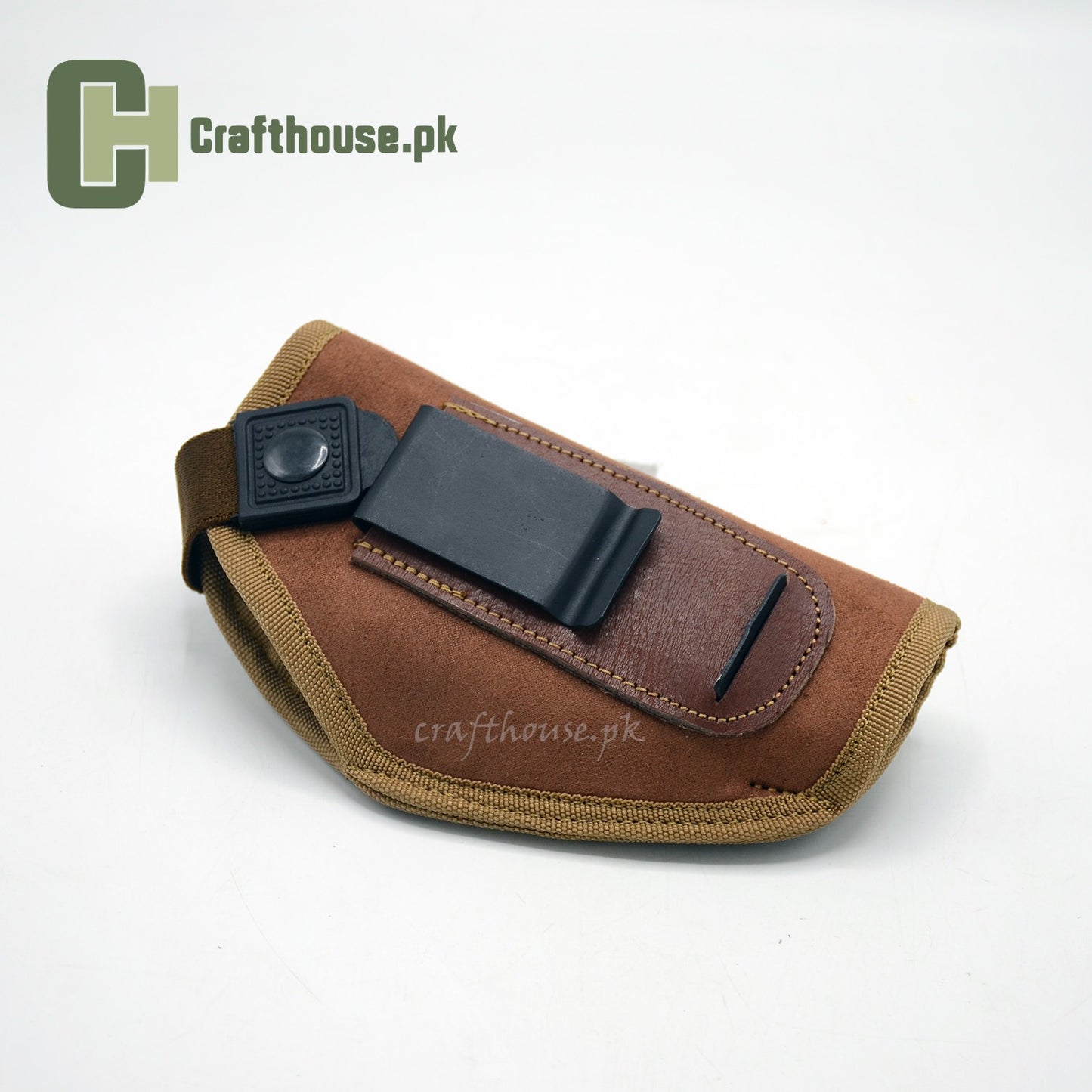 Inside & Outside Holster with Soft Padding for 9mm & .30 Bore Pistols