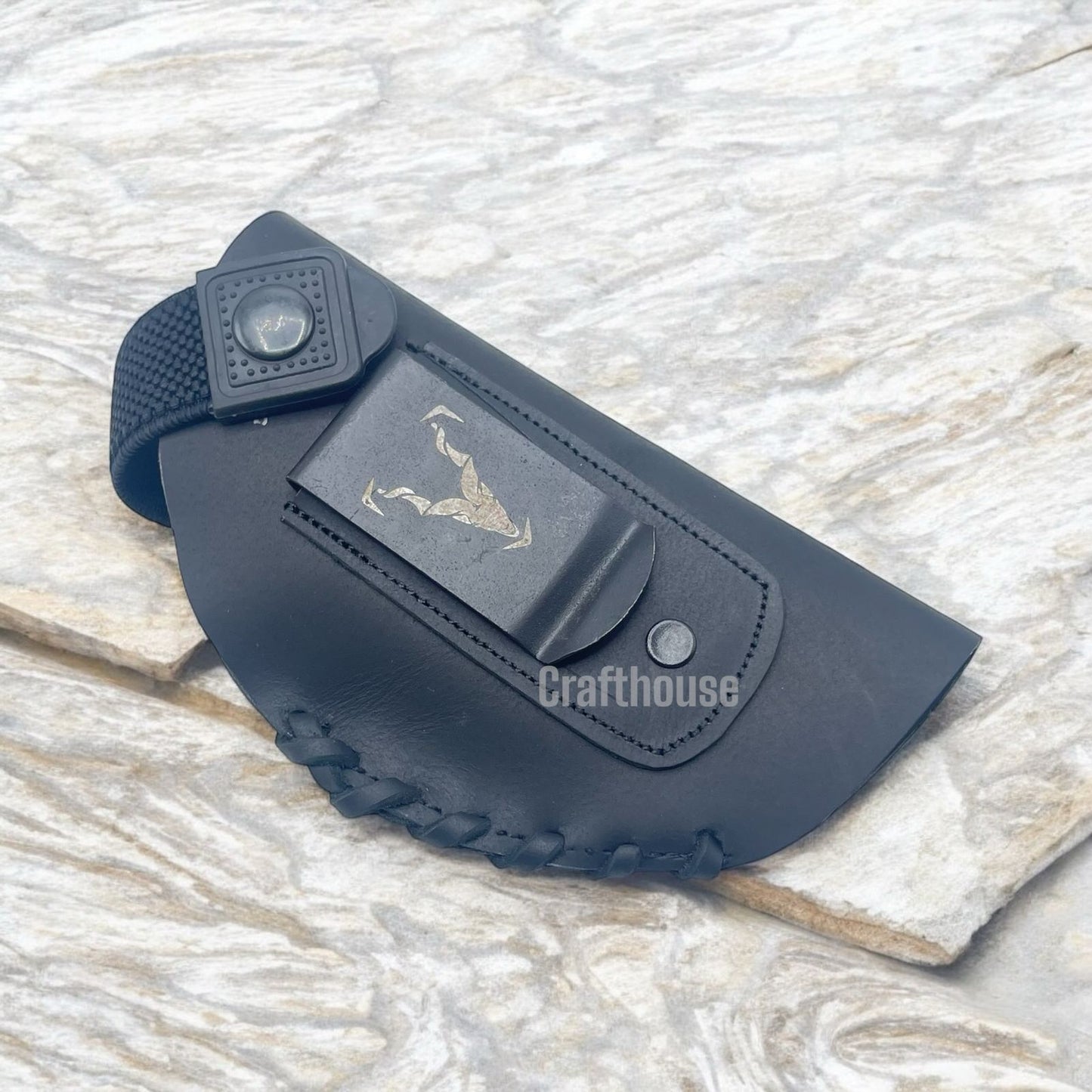 inside waist band Leather holster - universal