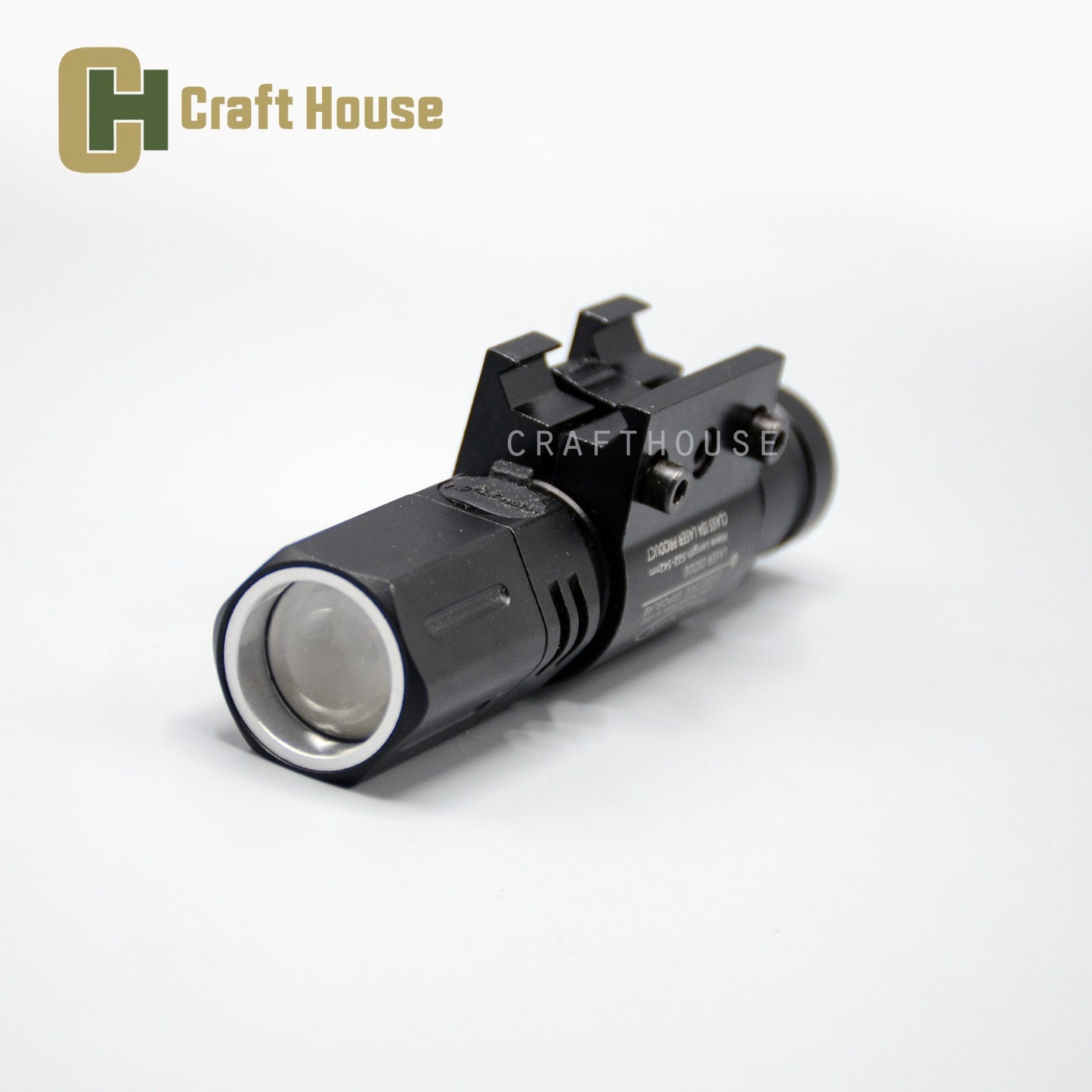 M4 Tactical Rechargeable Flashlight with Zoom for Picatinny Rails