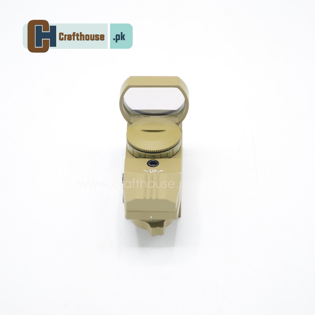 DESERT COLOR RED DOT SIGHT FOR M4, AR15, M16, AND OTHER 20MM RAILS