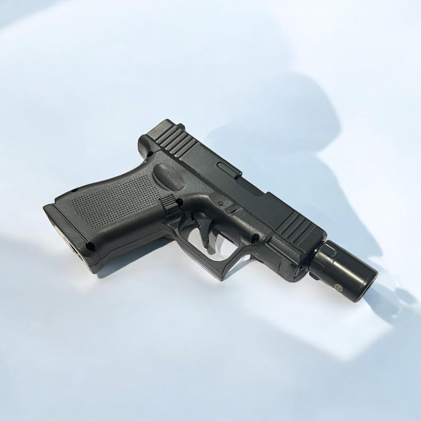 Glock Design Pistol Lighter – Refillable 5-Inch Metal Cigarette Lighter