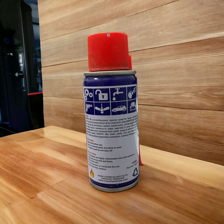 Nasa Anti Rust Spray – 100ml Weapon Lubricant, Rust Removal & Multi-Purpose Spray
