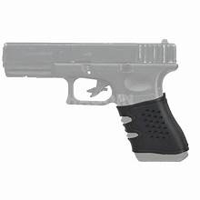 SILICONE RUBBER GRIP FOR GLOCK 17, 18, 19, 26 PISTOLS – AVAILABLE IN GREEN, BLACK, TAN