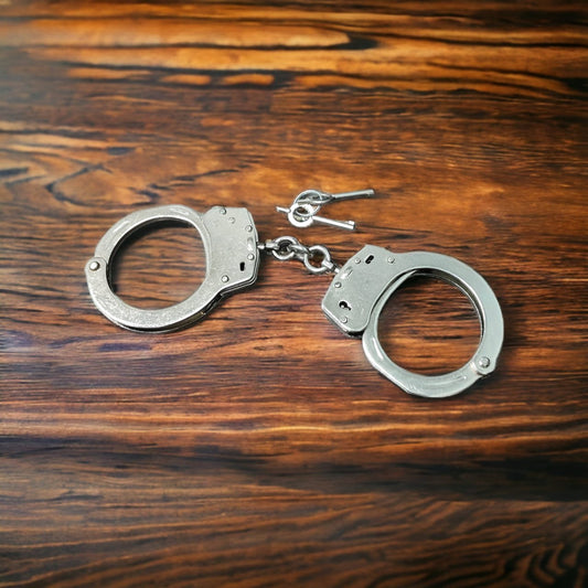 Steel Handcuffs with 2 keys