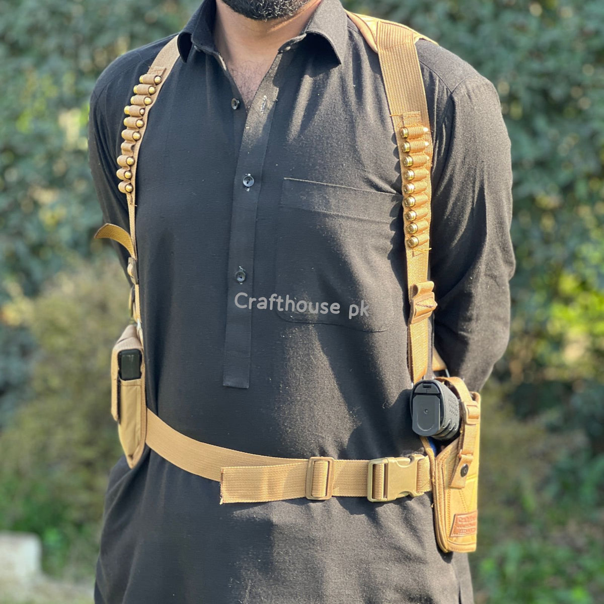 Shoulder Holster double sided universal for 30 bore and 9mm