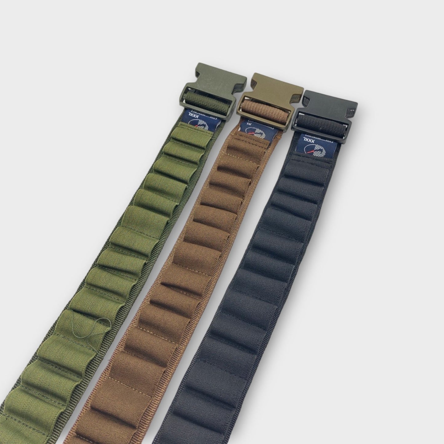 12 BORE CARTRIDGES HOLDING BELT – 25 ROUND CAPACITY