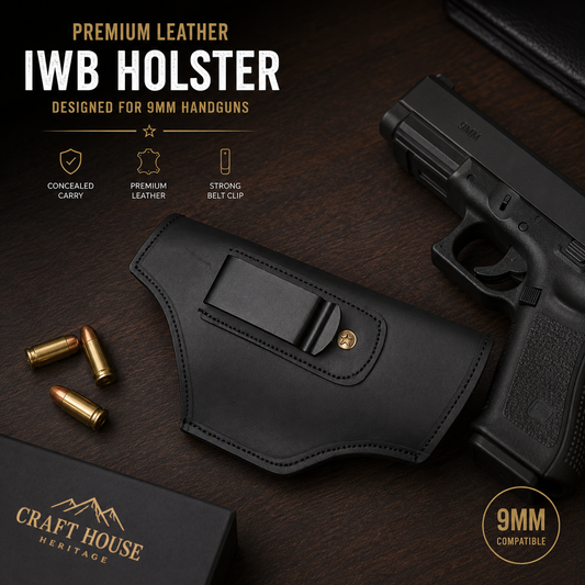 Inside waist band holster Right Side IWB Holster for 9mm and 30 bore