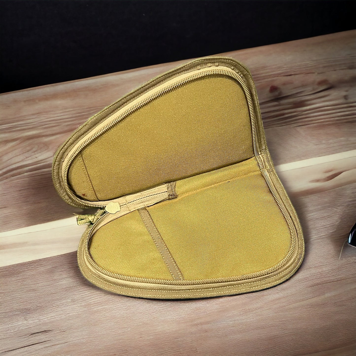 Foam padded imported bag for Standard and compact size handguns