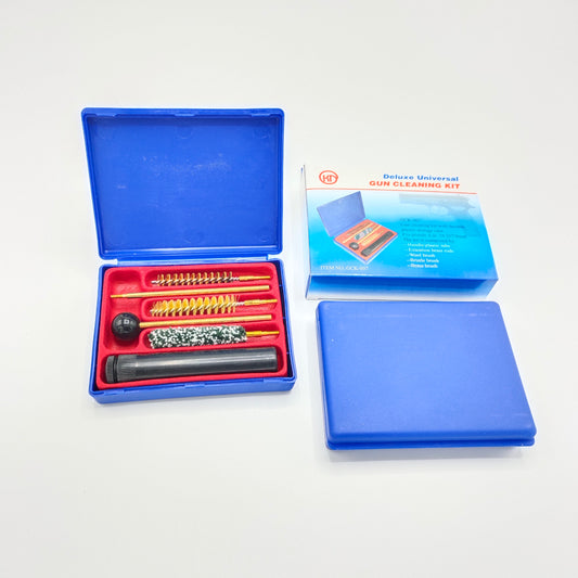 PISTOL CLEANING KIT FOR 9MM PISTOLS WITH BRASS AND COTTON BRUSHES