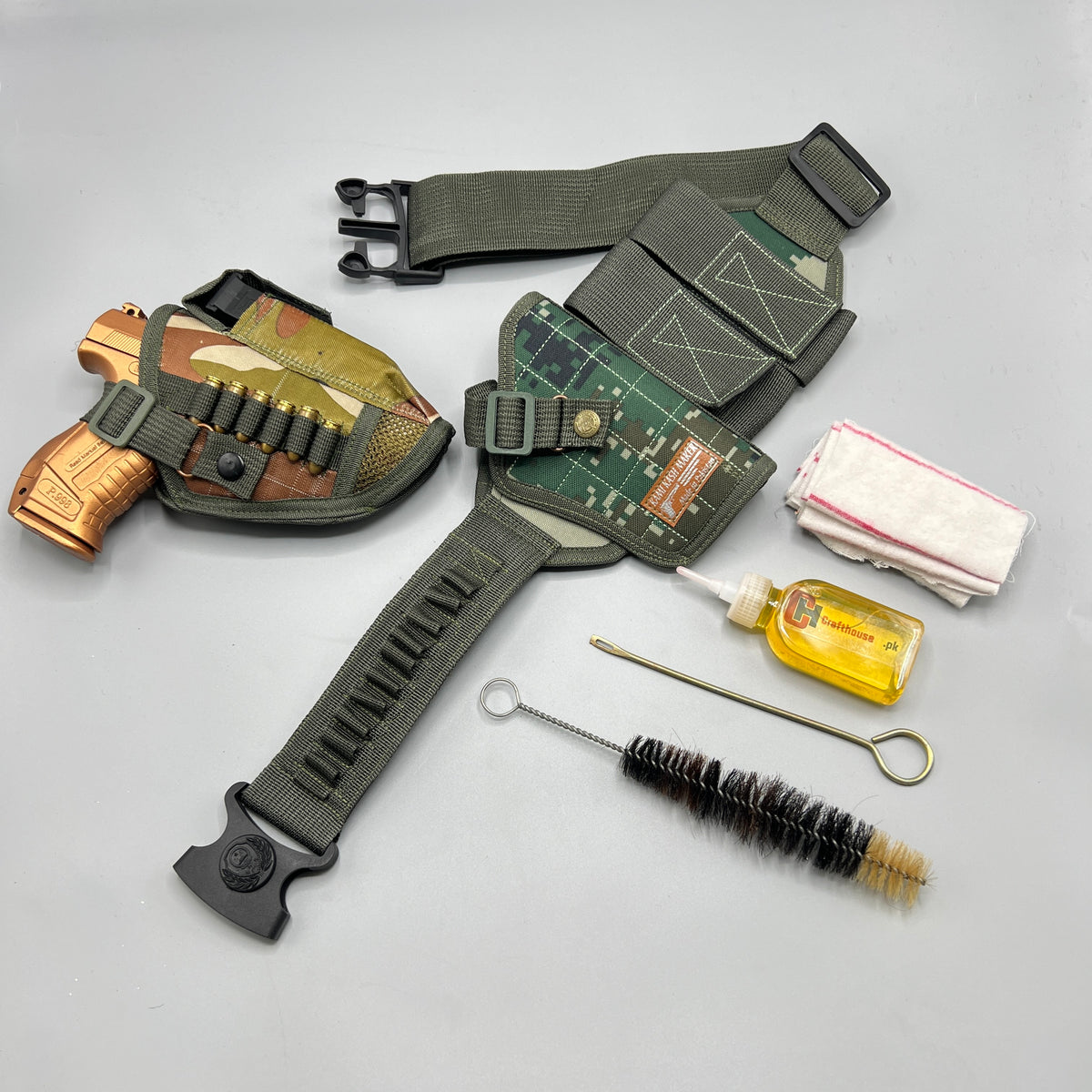 3in1 Holster Deal - Belly holster Clip holster and cleaning kit