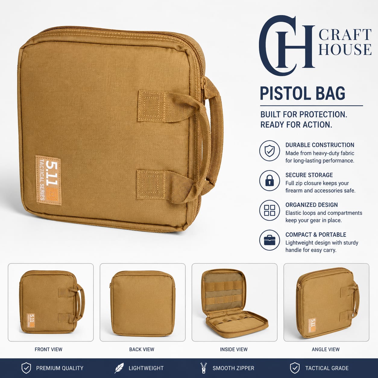 5.11 Bag for 9mm 30 bore 45 Bore - Universal
