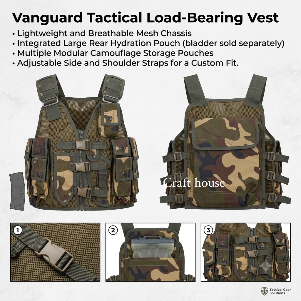 Four magazines vest for SMg