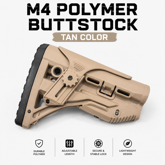 M4 Polymer Buttstock - Tan