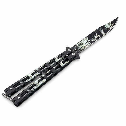 Folding knife black color