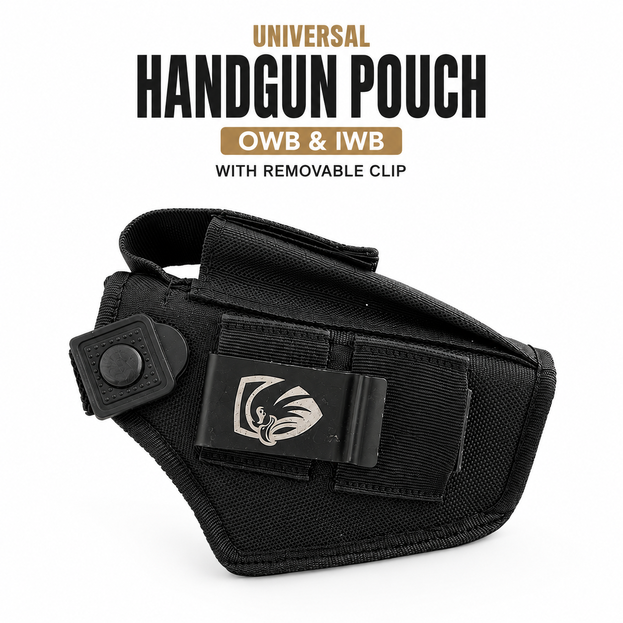 IWB & OWB Parachute Holster With 1 mg pouch
