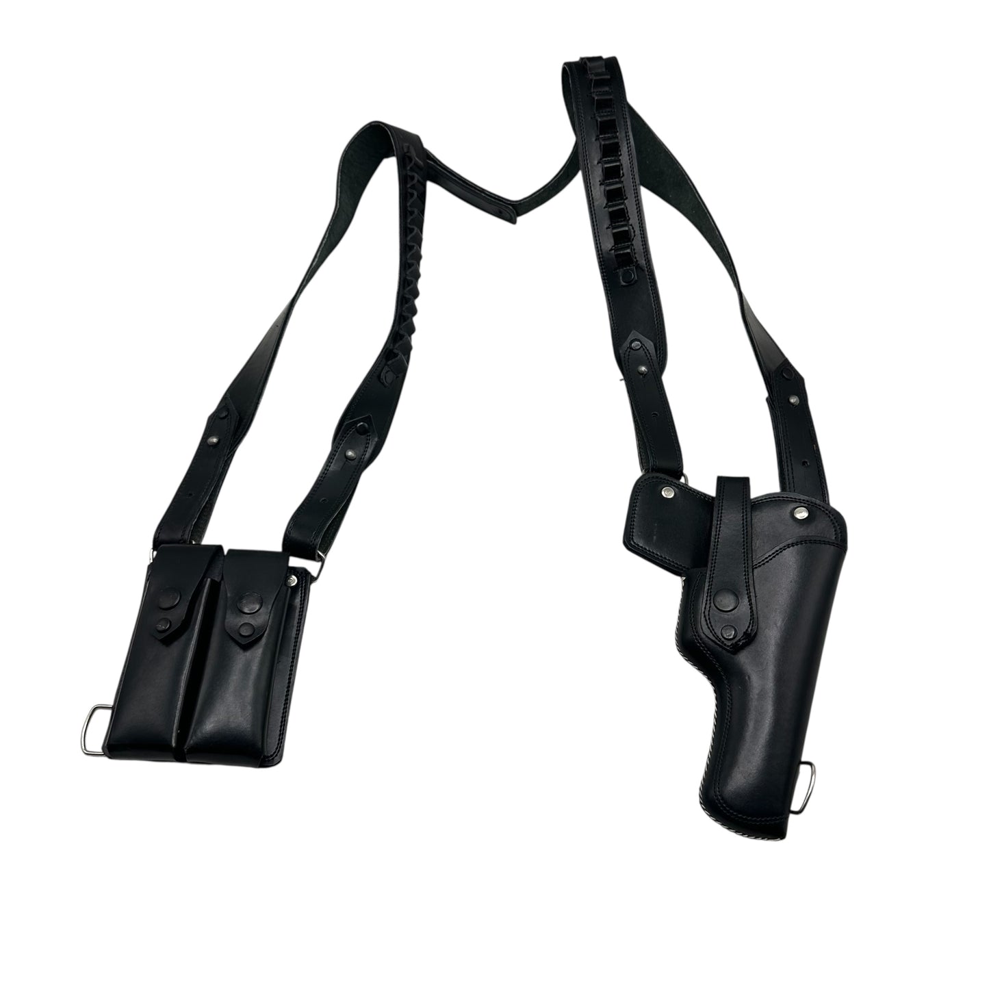 Double sided leather holstr for 30 bor 7 shat paestl
