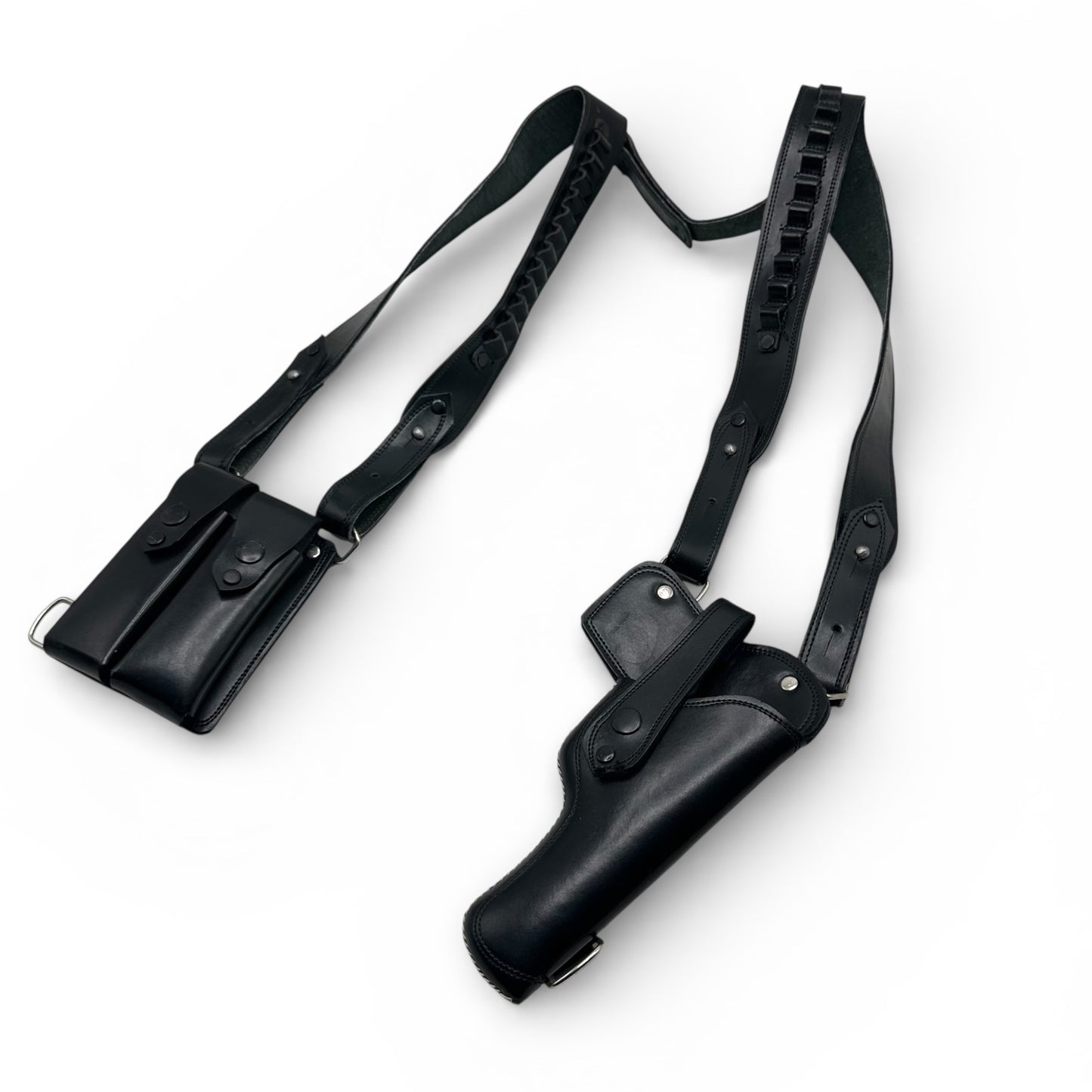 Double sided leather holstr for 30 bor 7 shat paestl