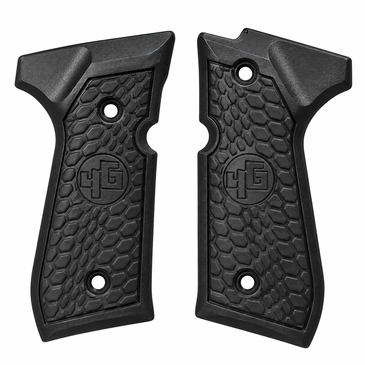 Beretta side grips for 9mm Beretta -4G black