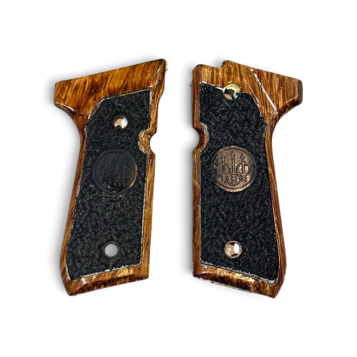 Plastic side grips for Beretta 9mm