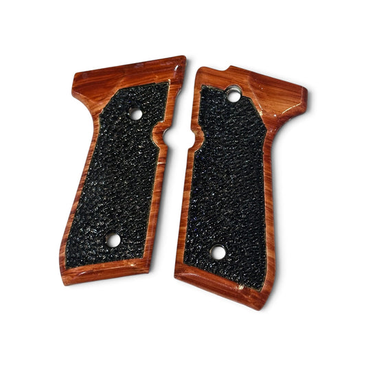 Side grips for beretta 92 fs
