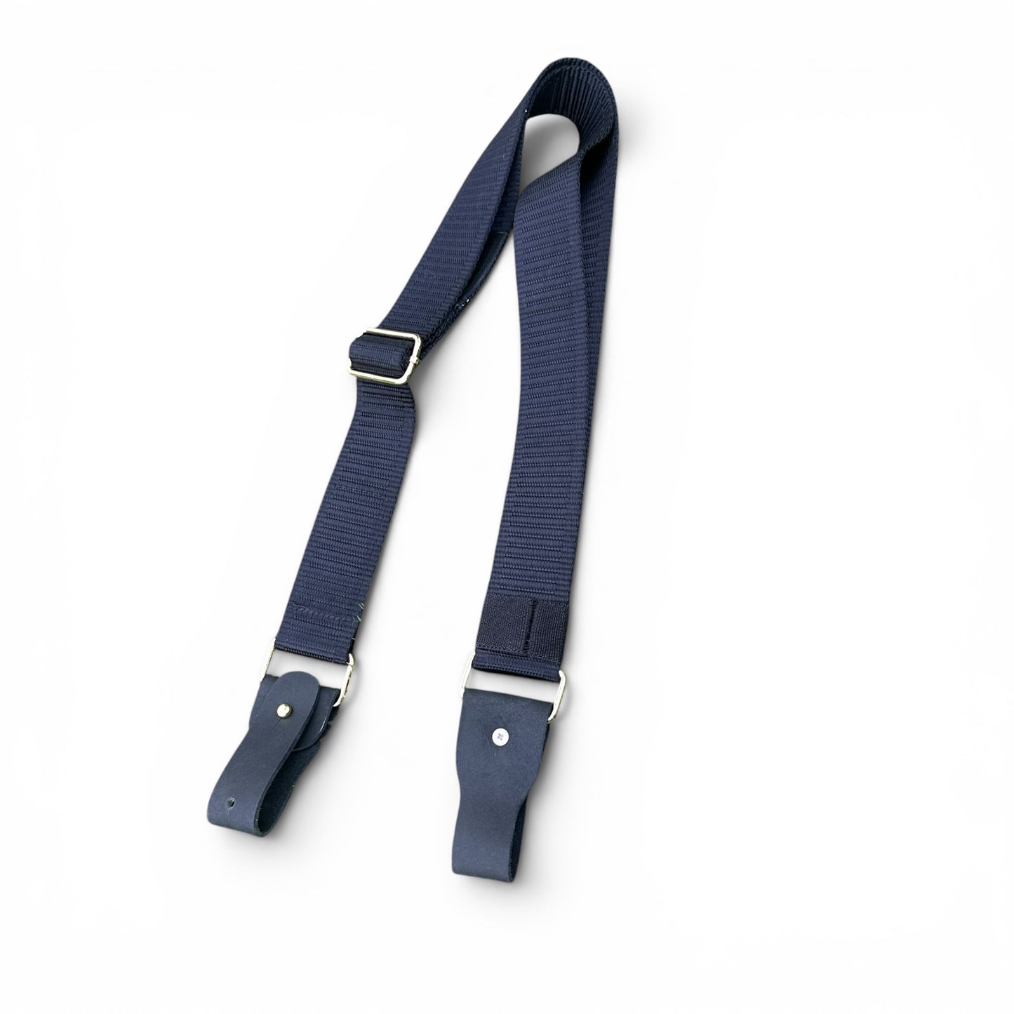 Imported Sling for SMG with leather strips-Black