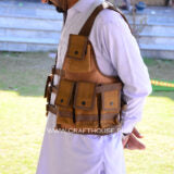 SIX MAGAZINE VEST JACKET BANDORIEL FOR G3 20 ROUNDS MAGAZINES -GOLDEN