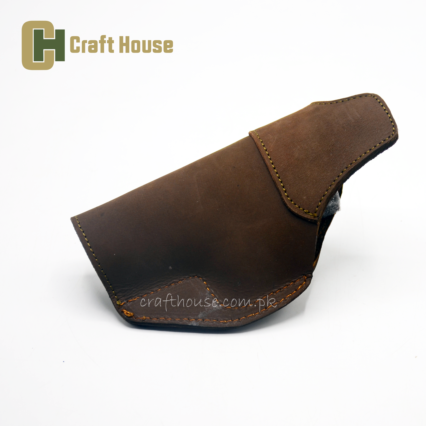 Genuine leather inner waist band cover for 9-mm