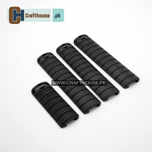 PICATINNY RAIL COVERS FOR M4 RIFLE 4 PIECES HANDGUARD RAIL PROTECTOR COVERS