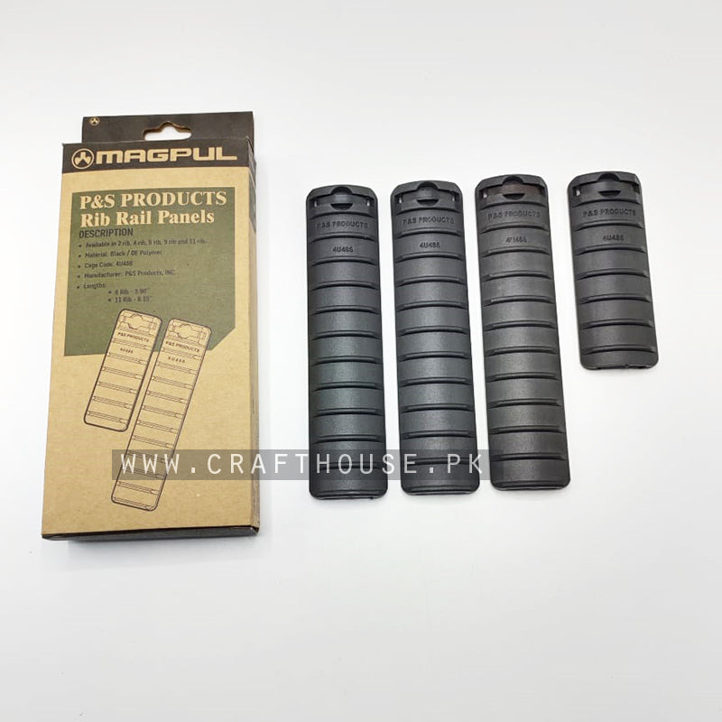 Magpul M4 Rail Protector Covers 4 pieces Covers Black