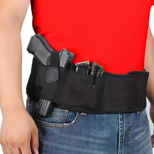 Neoprene Belly Band Holster - Black