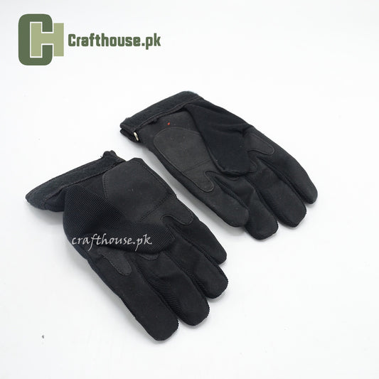 Tactical Full-Finger Gloves – Black & Army Green