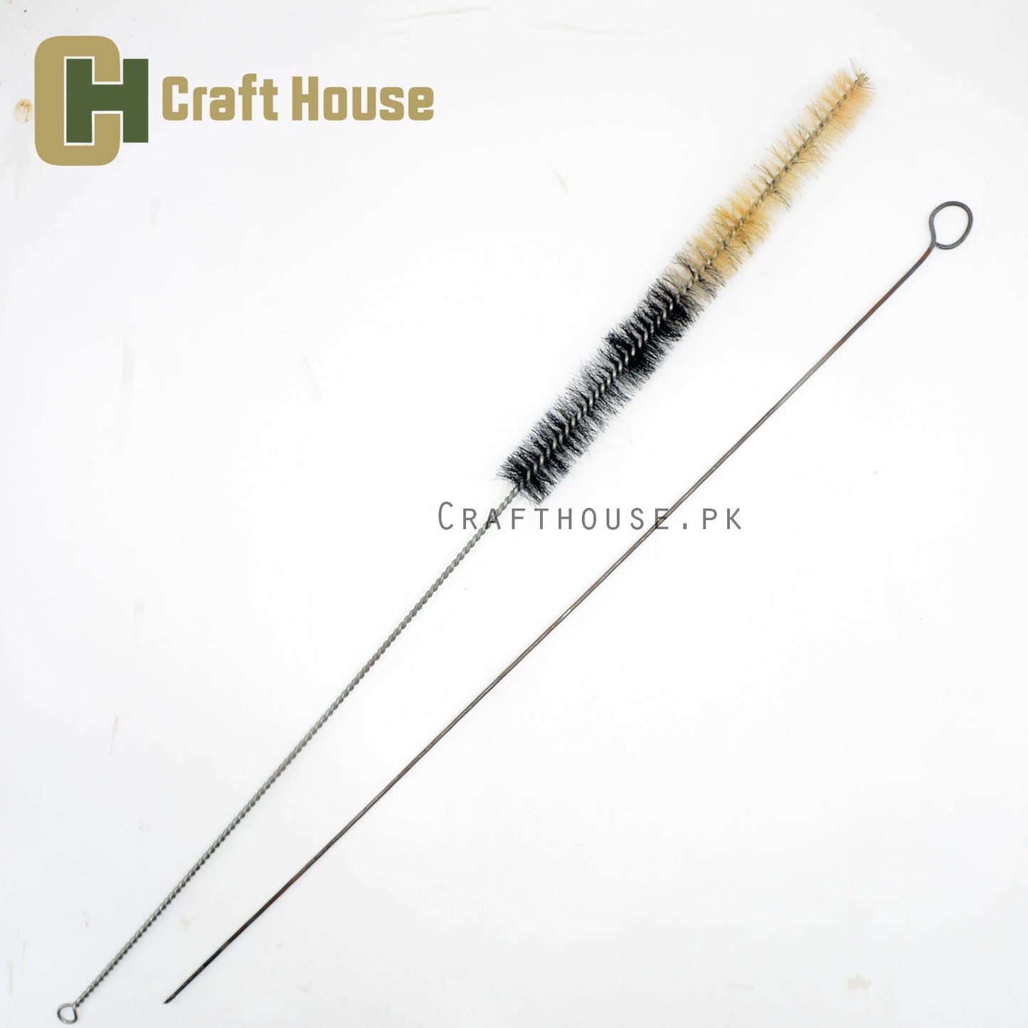Barrel Cleaning Brush with Metal Rod for AK-47 & .44 Bore Rifle