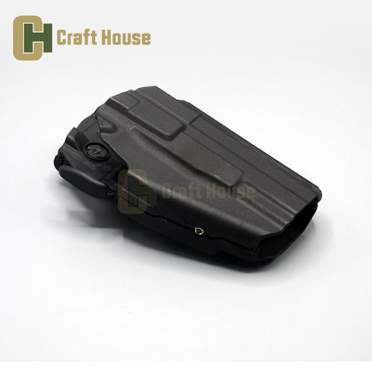 Glock Polymer OWB Belt Holster – Fits Glock 17, 18, 19, Kral KR19 – Right-Handed