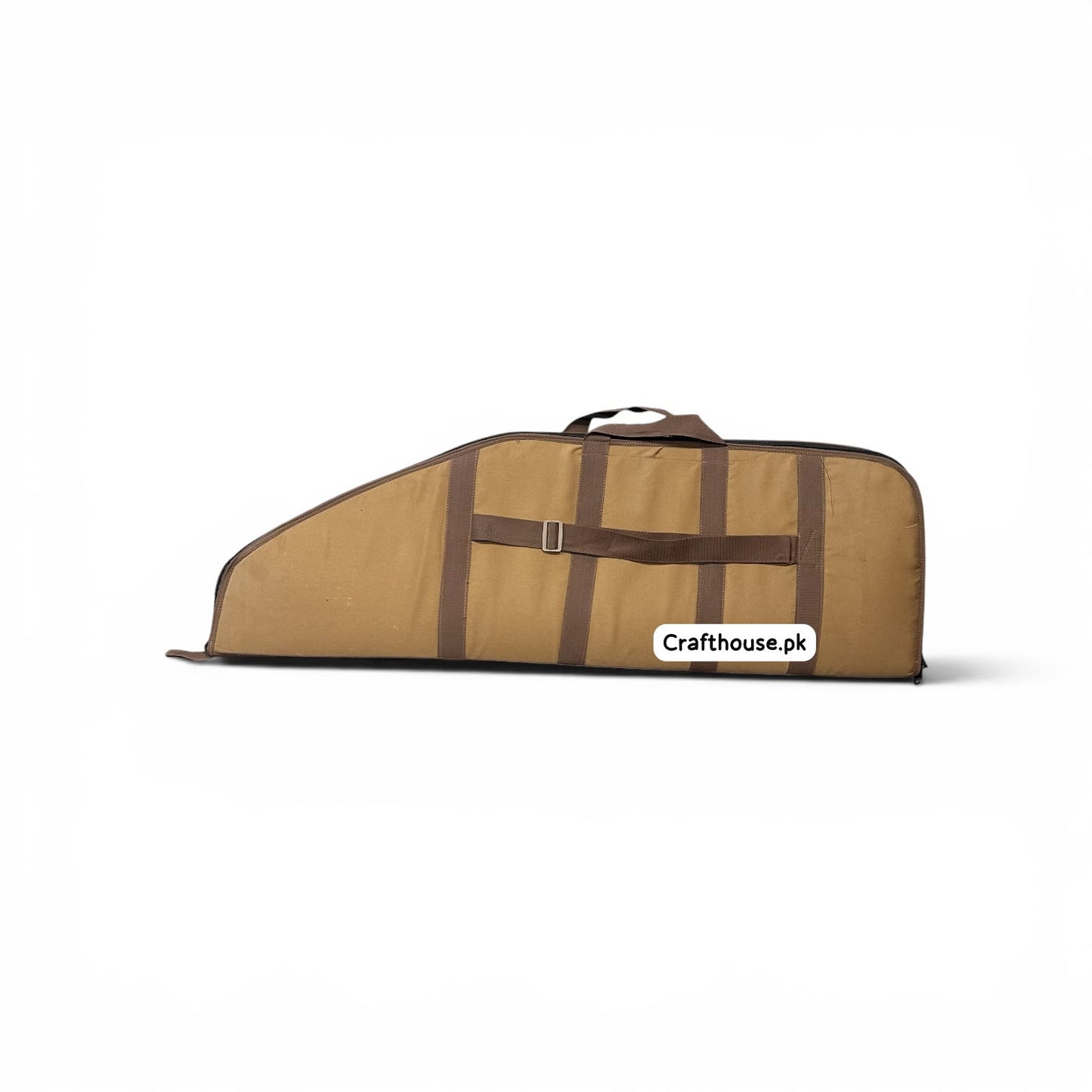 Foam Padded Saiga .223 Long Barrel Rifle Bag -Golden