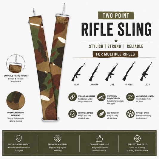 Two-Point Adjustable Outdoor Carry Sling