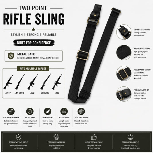Two-Point Adjustable Outdoor Carry Sling