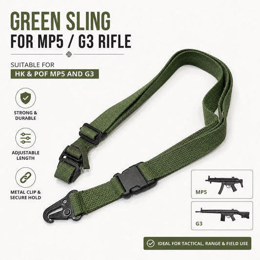 Green Sling for MP5 & G3 Rifle