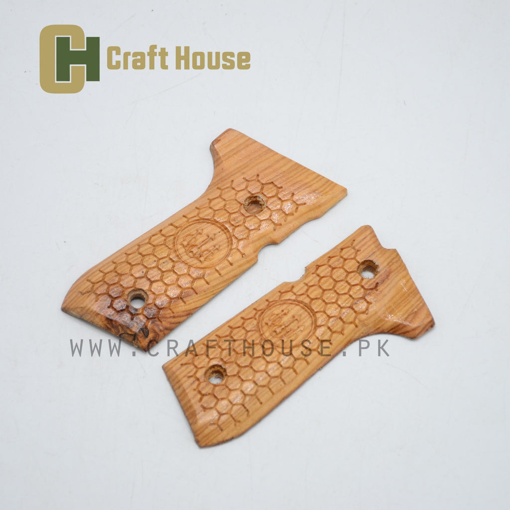 Premium Wooden Hand Grips for Beretta 92 FS – Classic Style & Superior Grip