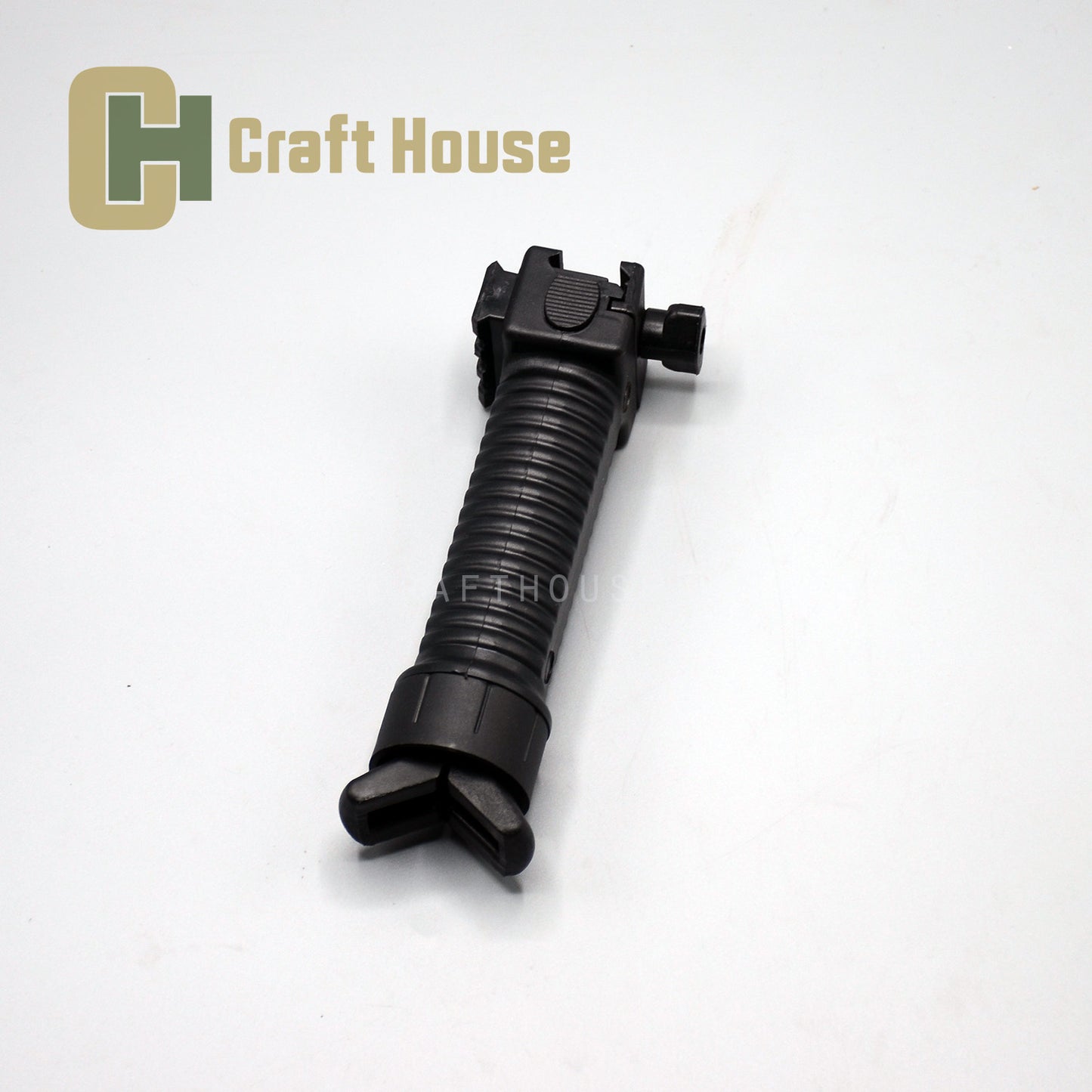 Polymer Picatinny bipod foregrip for 20mm picatinny rail