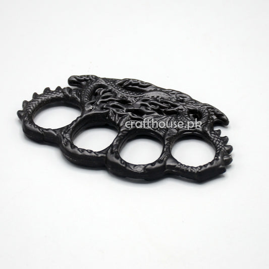 Metal knuckle punch black color