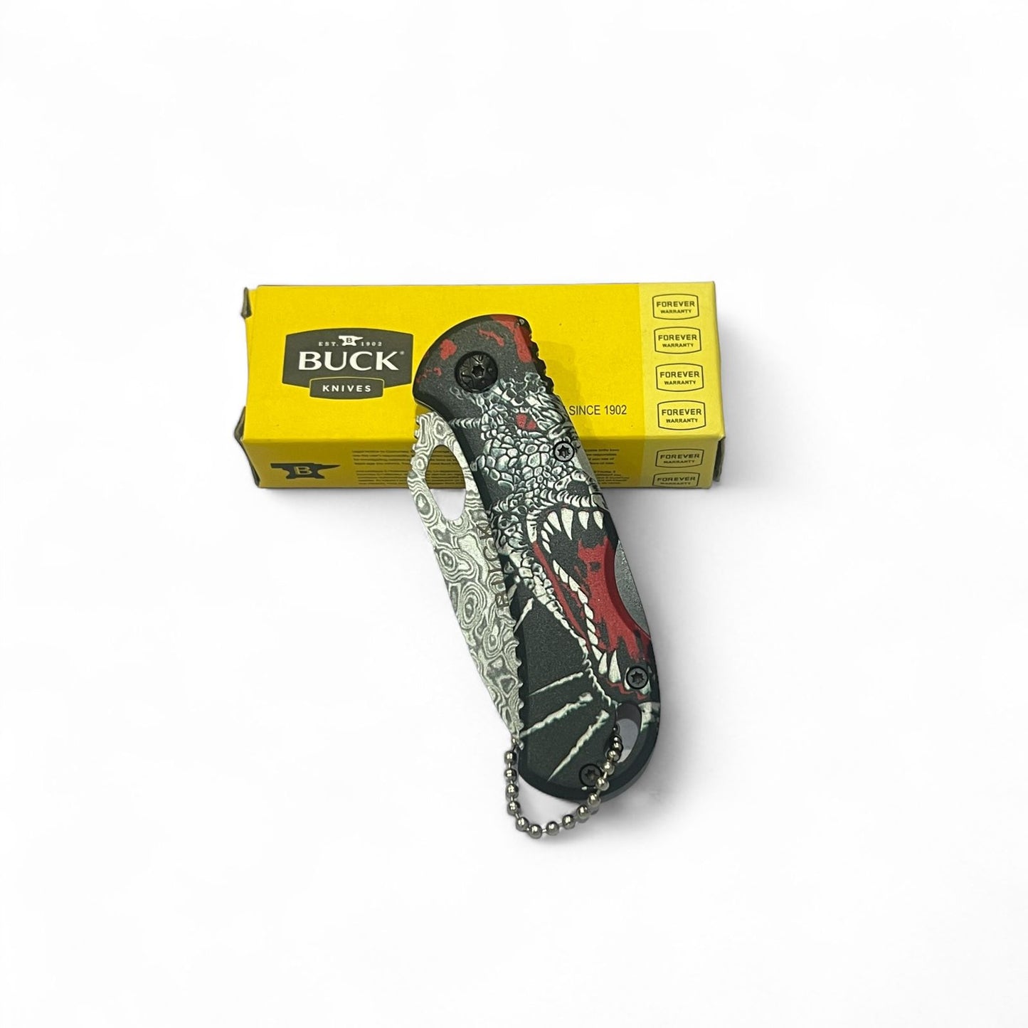 Buck Pocket Folding Knife – 7cm Blade, 15cm Overall Length