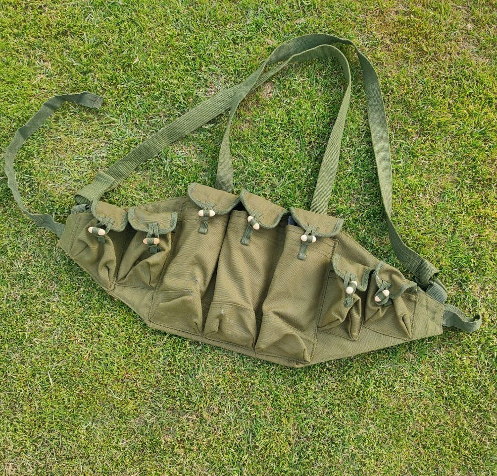 CHINESE MAGAZINES VEST FOR AK 47 AND 44 BORE – THREE MAGS VEST